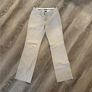 GAP Khaki Straight Leg Pants